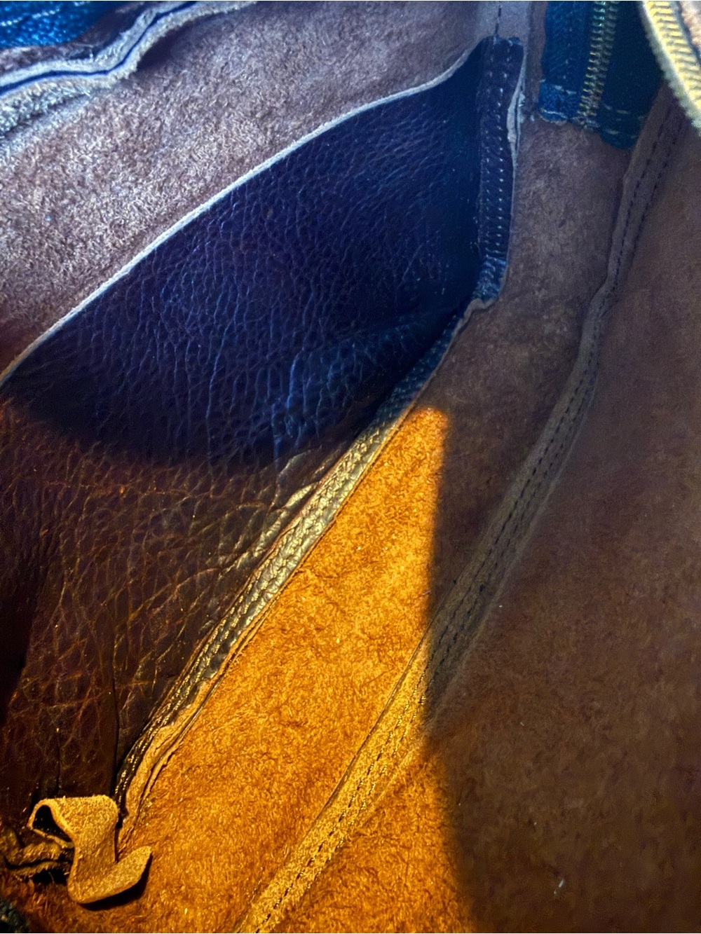 Portland Leather - large Camera Bag in Coldbrew - Picture 7 of 8